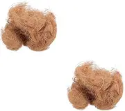 Kisangel Pcs g Coconut Shredded for Plants Garden Potting Mix Potting Coconut Brick Nutrient