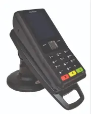 Verifone P200/P400 3" Key Locking Compact Pole Mount Terminal ENS/Tailwind Stand