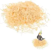 Happyyami 1 Pet Chips Bedding Replaceable Nest Liner Supple Cushion for Canaries Parrots Birds Material for Comfortable Nesting Garden