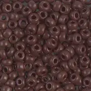 Opaque Chocolate Miyuki Seed Beads 6/0 (6-9409-TB)