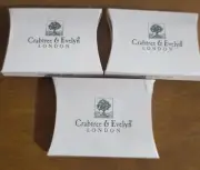 3 Crabtree and Evelyn London Shower Caps - NEW