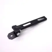 Black Solo Seat Swivel Bracket Mounting Hardware For Harley Chopper Bobber