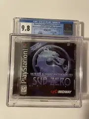 Mortal Kombat Mythologies Sub-Zero PS1 CGC 9.8 A++ Seal PlayStation Evil Pays
