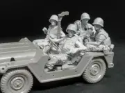 AC Models 35048 1/35 US Ford Mutt Crew, Veitnam War