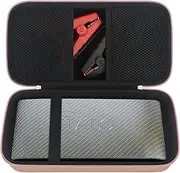 Elonbo Carrying Case for Halo Bolt Air 58830 mWh/Halo Bolt Air+ Portable Emergency Power Kit, Car Charger Power Bank Holder, Extra Mesh Pocket Fits Car Battery Jump Starter, Jumper Cables, Rose Gold