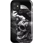 Skull & Bones iPhone 11 Impact Case - Alchemy - Poe's Raven