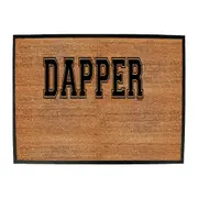 Dapper - Funny Novelty Doormat Man Cave Floor mat