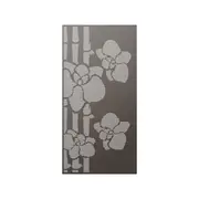 Walpix 2400 x 1200 x 3.0mm Perforated Aluminium Decorative Screen Flat Profile Tropical - Hamersley Brown