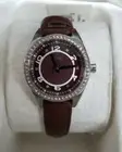 Fossil Women's BQ1085 Brown Dial & Brown leather band Quartz Watch