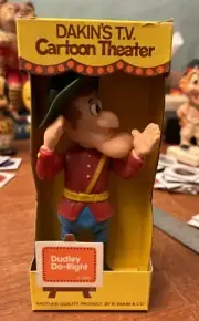 Vintage 1976 Dakin Cartoon Theater Dudley Do-Right Action Figure Hong Kong