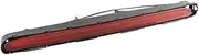 DEMULAX Car Tail 3RD Stop Brake Turn Signal Light Rear Strip, for, E-Class W211 2003-2009 A2118200156 Car Brake Light(BLACK 1pcs RED Lens)