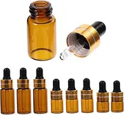 LIFKOME 12pcs Glass Dropper Essential Oil Bottles 1 Ounce Containers with Lids Glass Bottle with Dropper Glass Carafe Terrarium Tank 1 Oz Dropper Bottles Glass Clear Abs Mini Vial Travel