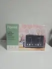 Figment 4 Slice Wide Slot Toaster Brand New
