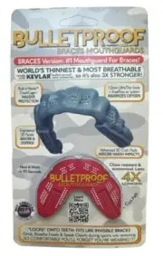 Bulletproof Braces Mouthguards-World’s Thinnest & Most Breathable, 3X Stronger