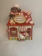 Hello Kitty Blue Sky Clayworks Hello Kitty Sweet Shoppe Tea Light Candle House