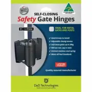 Truclose Self Closing safety gate hinges Pool childcare school fence post D&D