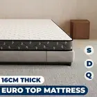 Single Bed Mattress Double Queen Size Pocket Spring Firm Foam bed Frame Pad 16cm
