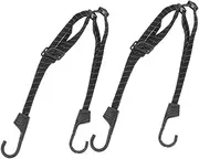 CHILDWEET 2pcs Motorcycle Elastic Straps for Luggage Helmet Durable Bungee Tie Down Cord Flexible Travel for Bikes Motorcycles Robust Easy to Use