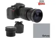SUPER WIDE FISHEYE + MACRO LENS FOR CANON EOS REBEL 1100D 1200D SL2 T7 T6 80D