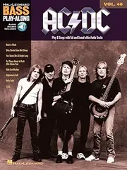 Hal Leonard AC/DC Music Book: Bass Play-Along Volume 40
