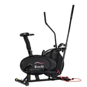 Everfit 4 Inch Elliptical Cross Trainer Exercise Bike Bicycle Home Gym Fitness r