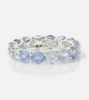 [Bucherer Fine Jewellery] Bucherer Fine Jewellery Pastello 18kt white gold ring with sapphires M gold