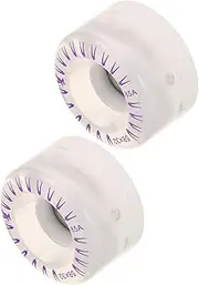 2pcs Roller Skate Wheels Skateboard Roller Skate Replacement Wheels Roller Skate LED Wheels Inline Skate Accessories Roller Skates Wheels Scooter Wheels Pu Transparent
