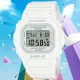 【CASIO 卡西歐】BABY-G 簡約纖薄方形電子腕錶 母親節 禮物(BGD-565-7)