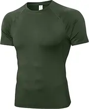 [SPVISE] Men's Long Sleeve Compression Shirts Cool Dry Sun Protection Sports Baselayer Undershirts Running Gym Tops Lightweight