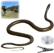 Snake Prank with String Clip - Snake on a String Prank That Chase People Toy, Golf Snake Prank with