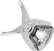 Happyyami Stainless Steel Manual Citrus Press Easy to Clean Hand Juicer Squeezer for Lemons and Oranges Compact Portable for Fresh Juice at Home The Go