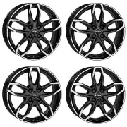 4 Rial Wheels Lucca 6.5Jx17 ET38 4x100 SWFP for SUZUKI Baleno Ignis Splash Swift