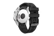 20mm Silicone Sport Watch Bands for Garmin Fenix 7S/Fenix 7S Pro-Black