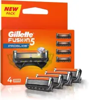 Gillette Fusion ProGlide Cartridges, Pack of 4