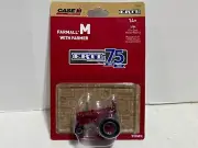 Farmall M Tractor w Farmer Driver 75 Anniversary NIP 1/64 Scale by Ertl