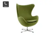 Matt Blatt Arne Jacobsen Egg Chair Premium Replica (Moss Green)