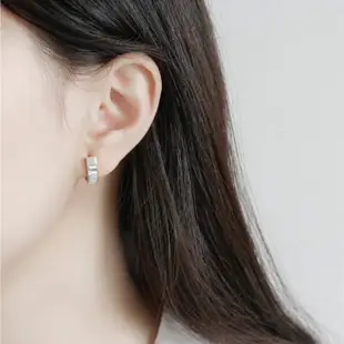 【Galassia】s925純銀造型三角耳骨夾