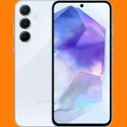 Samsung Galaxy A55 Dual SIM 5G (8GB RAM, 256GB, Awesome Ice Blue) - Brand New