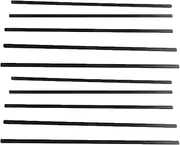 Carbon Fiber Strips DIY Accessory High Temperature Resistance Flat for RC Quadcopter, 10pcs 0.5x3x200mm
