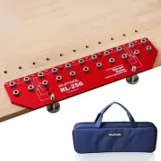 RUITOOL Shelf Pin Jig 11 Holes, Self-contained Clamping Function All Metal Sh
