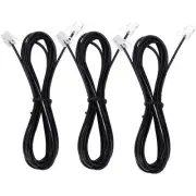Telephone landline Extension Cord Cable Cord with Standard RJ-11 6P4C Plug