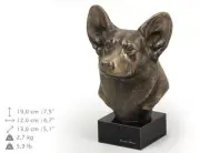 Corgi Pembroke, dog bust marble statue, ArtDog Limited Edition, AU
