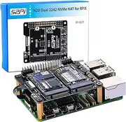 GeeekPi N20 Dual 2242 NVMe Hat for Raspberry Pi 5