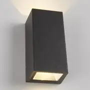 Fenix Up/Down LED Wall Light 2x6w in Charcoal