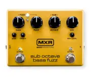 MXR - Sub Octave Bass Fuzz Guitar Effects Pedal - M287