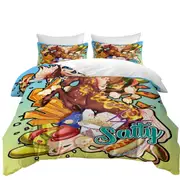 Cool Rudicorn Salty Junk Food Quilt Cover