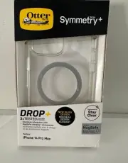 New OtterBox SYMMETRY SERIES+ Case with MagSafe for iPhone 14 Pro Max Stardust