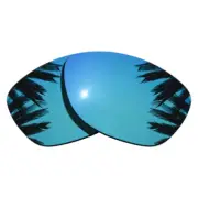 Ice Blue Mirrored Replacement Lenses for-Oakley Jupiter Sunglasses Polarized