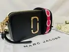 MARC JACOBS Snapshot Black Multi Shoulder Bag Japan lmport Rare