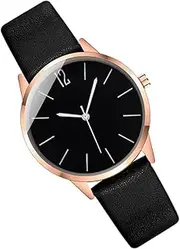 [VALICLUD] Watch Retro Ladies Female Men Woman Black Glass